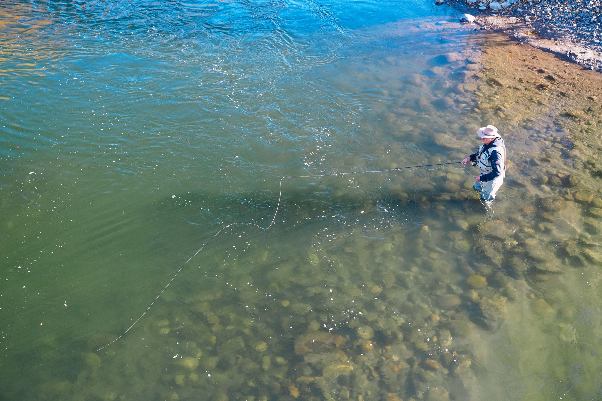 fly fisherman, Montana