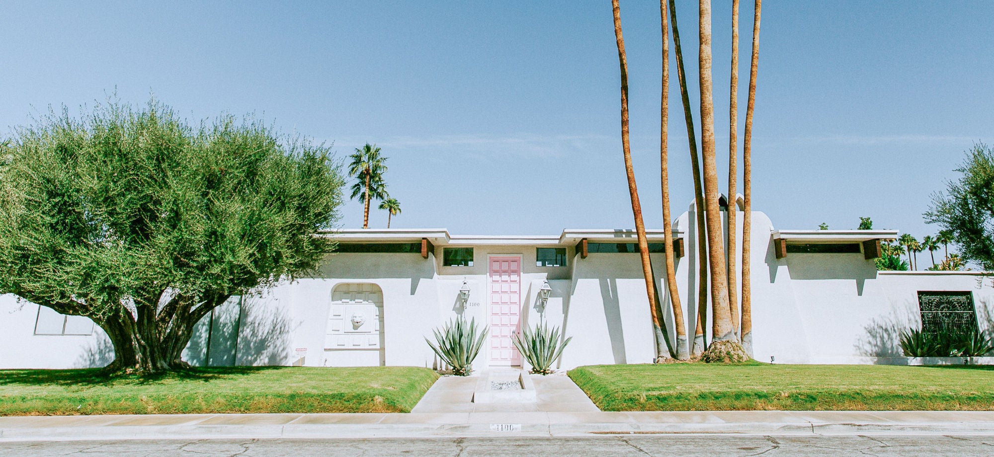 Villa Sierra- That Pink Door in Palm Springs. Short Term Rental #4037