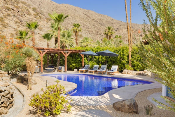 STAY IN OUR STUNNING PALM SPRINGS' VACATION RENTAL—HACIENDA BARRANCA.