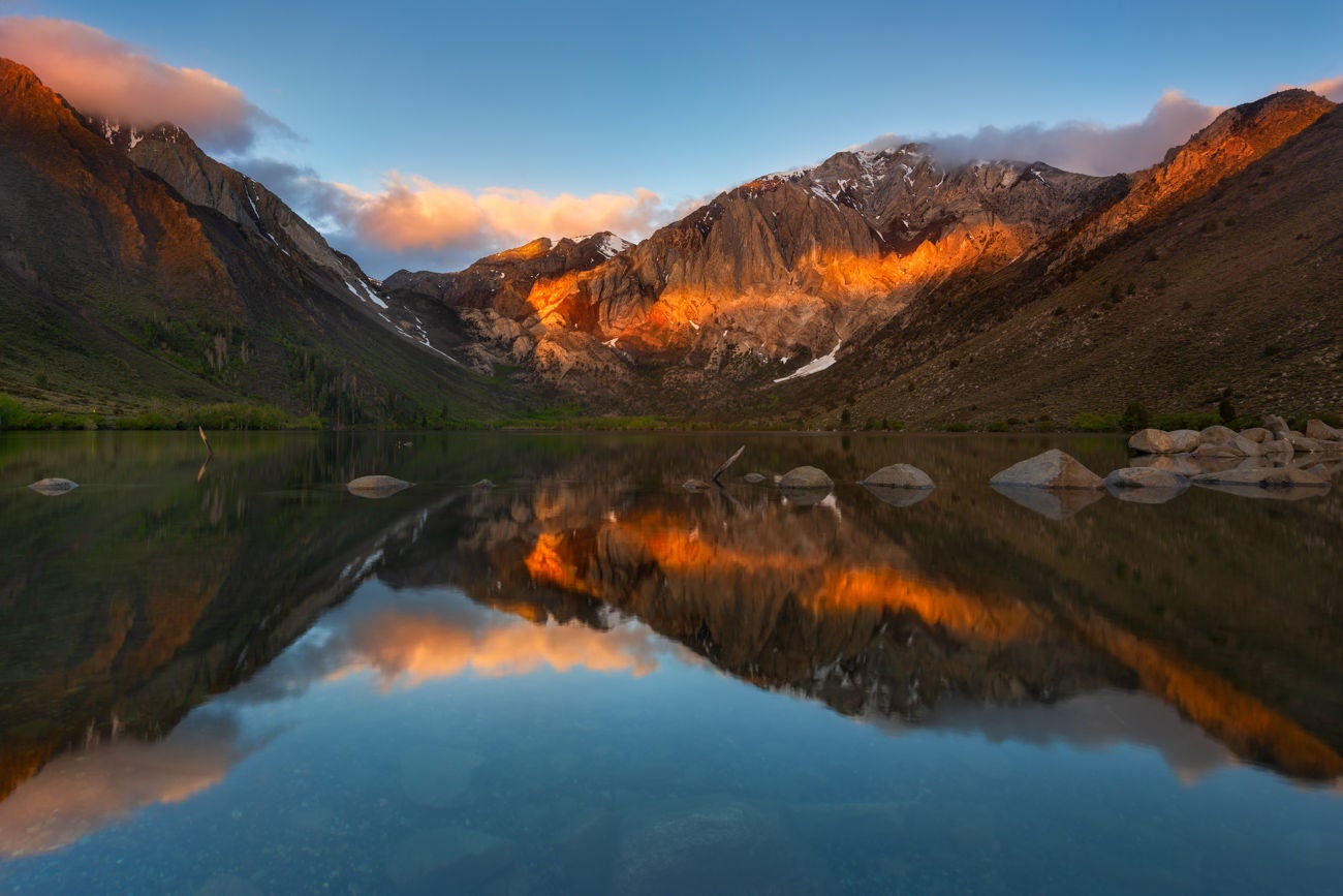 Convict Lake Sunrise, Mammoth Lakes, CA