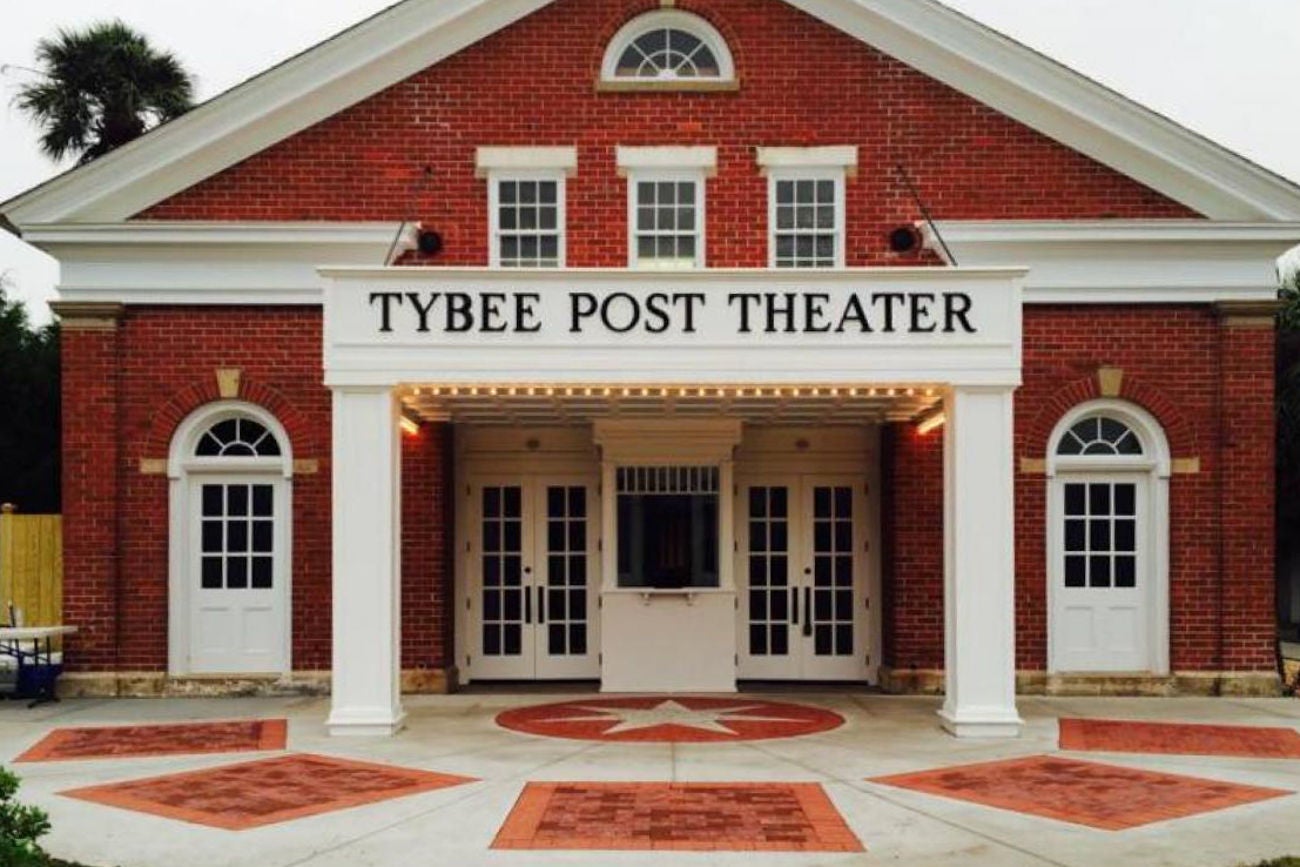 THE POST THEATER IS NOW OWNED BY FRIENDS OF THE TYBEE THEATER, WHO RAISED MONEY FOR THE RESTORATION. [PHOTO CREDIT: VISITTYBEE.COM]