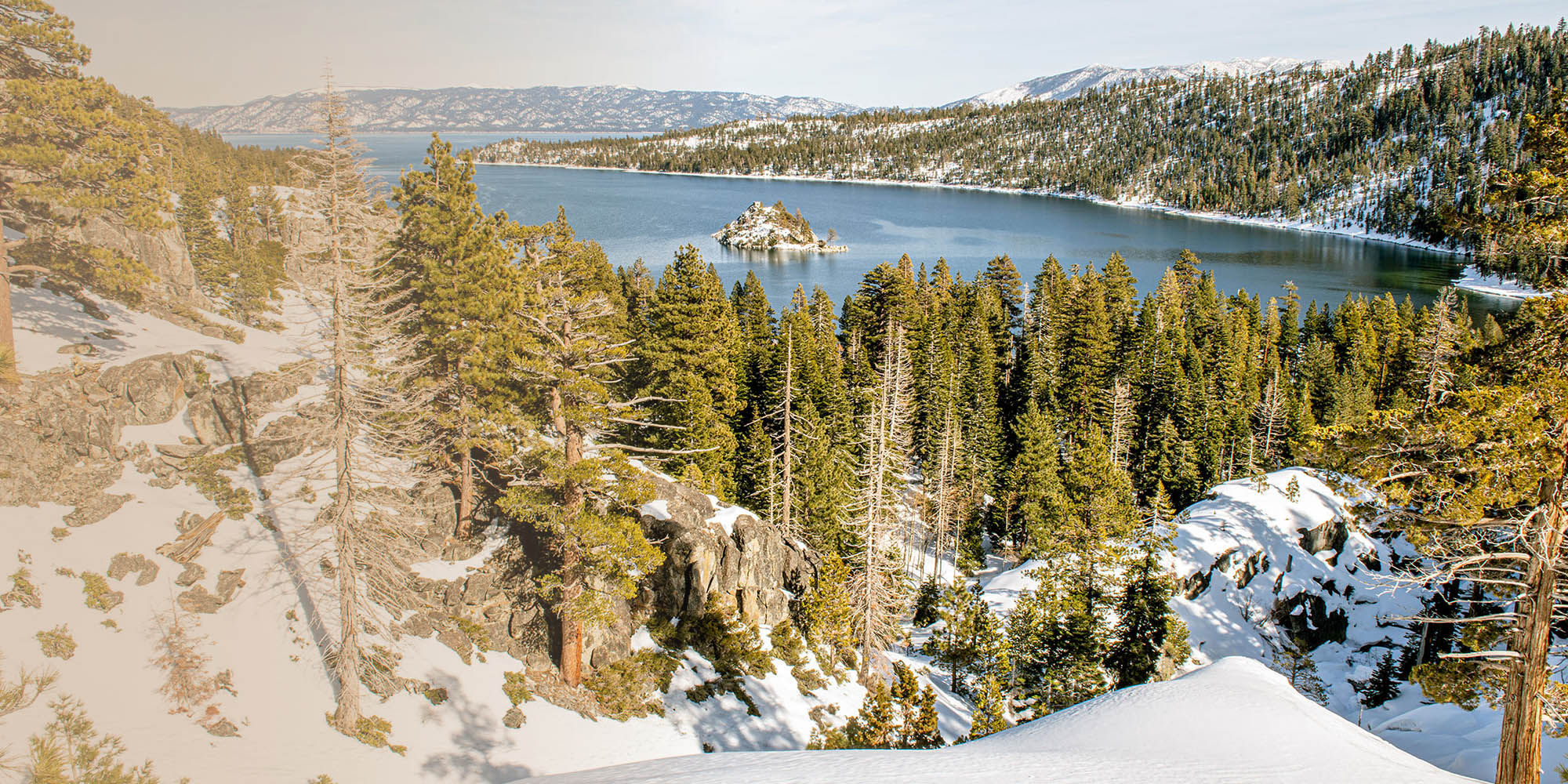 Eagle Falls in Lake Tahoe, California